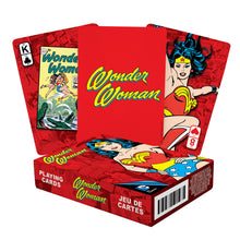 Load image into Gallery viewer, DC Comics Retro Wonder Woman Playing Cards