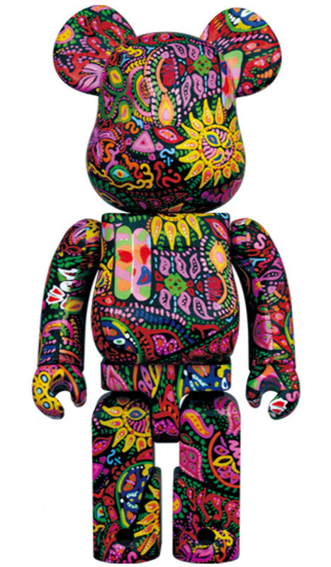 BE@RBRICK PSYCHEDELIC PAISLEY 100% & 400% – 3DRetro