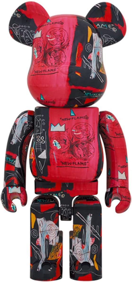 BE@RBRICK Andy Warhol x JEAN-MICHEL BASQUIAT #1 1000% – 3DRetro