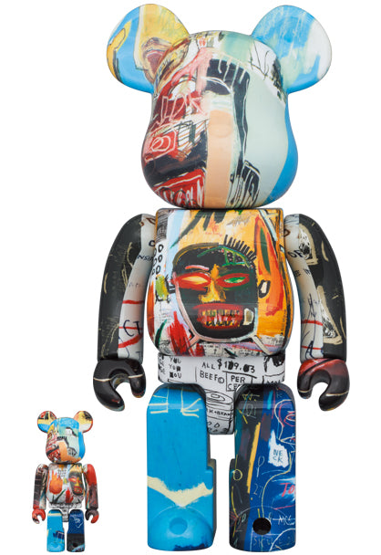 DCON23 BE@RBRICK Jean-Michel Basquiat #SP 100% & 400% – 3DRetro