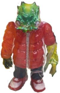 Gyaromi Cthulhu Oid Sofubi Figure (Red Coat)