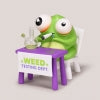Load image into Gallery viewer, Weed Testing Department Vinyl Figure