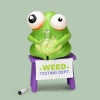 Load image into Gallery viewer, Weed Testing Department Vinyl Figure