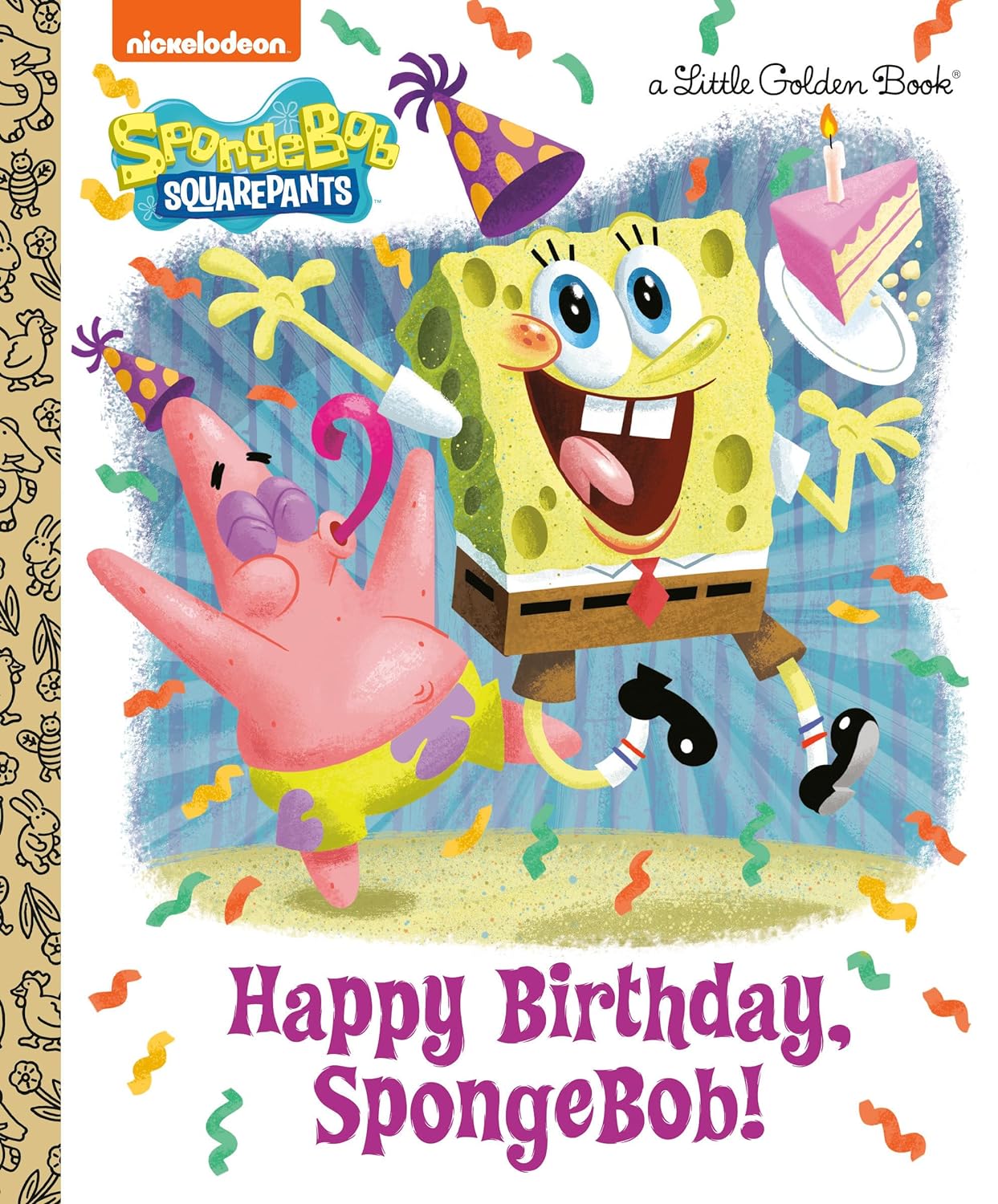 Spongebob Squarepants Happy Birthday, Spongebob! Little Golden Book