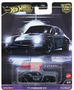 Hot Wheels Exotic Envy - '71 Porsche 911 (Black) – 3DRetro