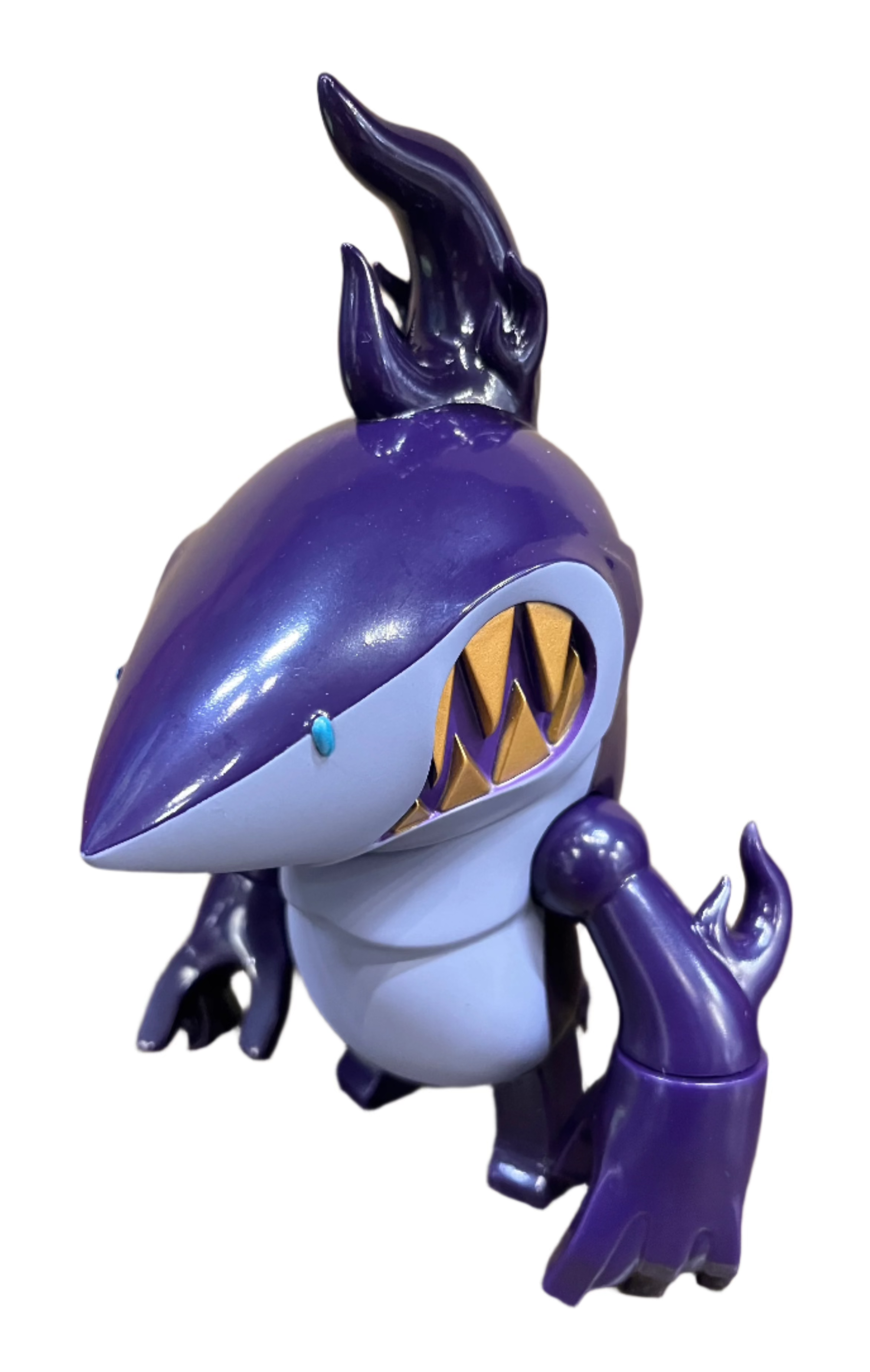 Toumart Inc. Raging Shark Sofubi Figure (Dark Purple/Lavendar