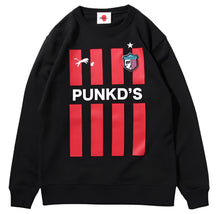 Load image into Gallery viewer, Punk Drunkers Soccer Trainer Sweatshirt (Black)