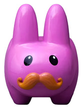 Load image into Gallery viewer, Frank Kozik Stache Pink Happy Labbit Stool