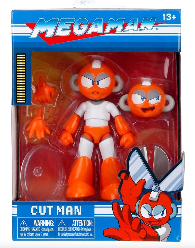 Jada Toys Mega Man 4in Action Figure - Cut Man – 3DRetro
