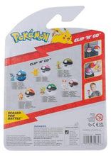 Load image into Gallery viewer, Pokémon Clip 'N' Go 2-Inch Battle Figure and PokéBall Accessory - Scorbunny