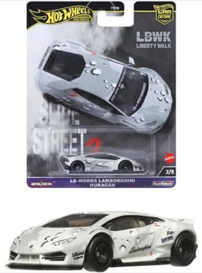 LB★WORKS Lamborghini Huracán チェイス 2日限定価格 Hot Wheels Slide Street Mix 2 - LB-Works Lamborghini Huracan
