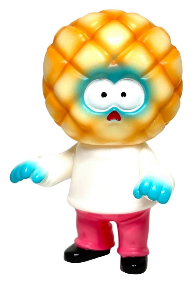 WBSB×HUMAN ROBOT:PANDEAD(Chinchiro) Human Robot Pan Dead Sofubi - Melon Pan – 3DRetro