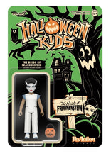 Load image into Gallery viewer, Super7 Halloween Kids ReAction Bride of Frankenstein Girl (Universal Monsters)
