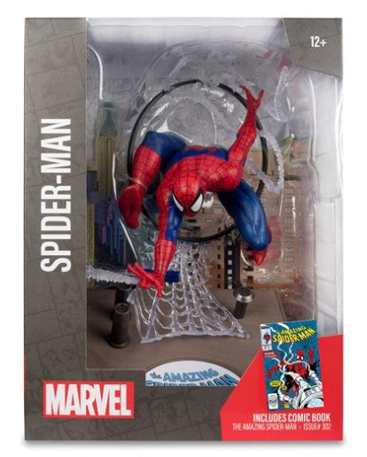 Figura Spider-Man The Amazing Spider-Man #68 Marvel Estatua Diorama