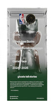 Load image into Gallery viewer, Ghostwrite x NBA "Game Face" 400% Figure - Giannis Antetokounmpo