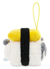 Load image into Gallery viewer, Anirollz Sushi Plush Mini Keychain - Tamago Egg Pandaroll