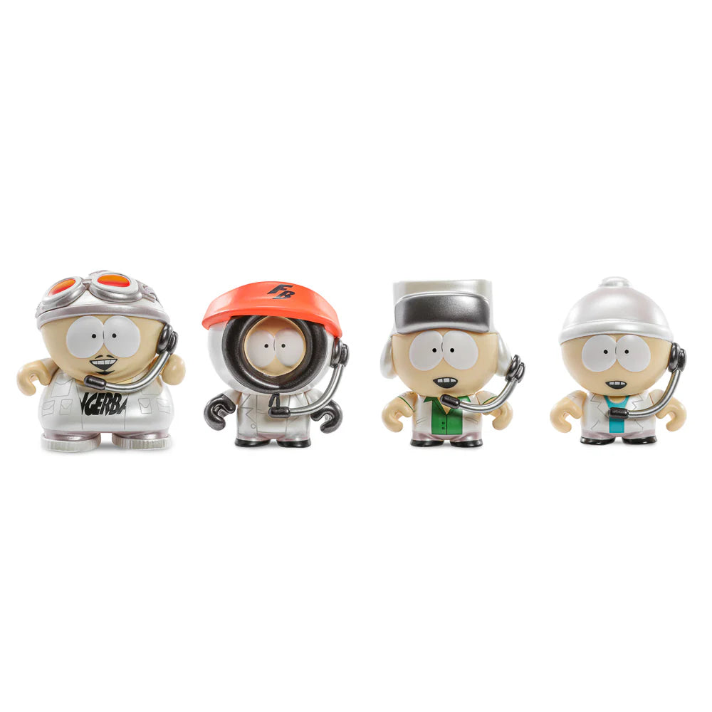 Kidrobot South Park Boy Band 3 inch Vinyl Mini Figure 4 Pack – 3DRetro