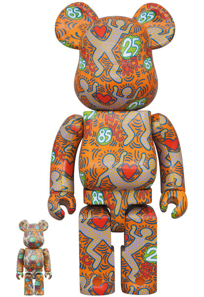 ベアブリック キースヘリング 400% 100% BE@RBRICK KEITH HARING ベアブリック100&400