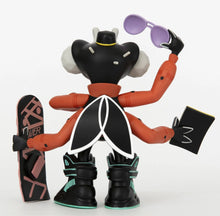 Load image into Gallery viewer, 3DRetro x Joe Ledbetter Marty McFly Vinyl Figure (Lava Version)