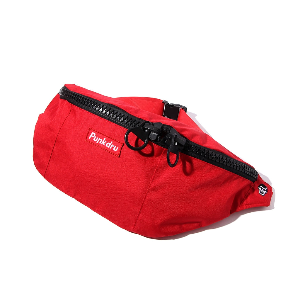 パンクドランカーズウエストバッグ Punk Drunkers Huge Waist Bag - Red – 3DRetro