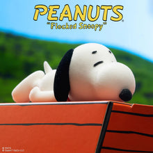 Load image into Gallery viewer, Peanuts ReAction Figures Snoopy Sleeping (Flocked)