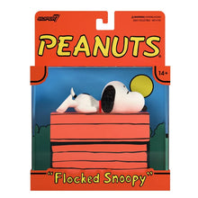 Load image into Gallery viewer, Peanuts ReAction Figures Snoopy Sleeping (Flocked)