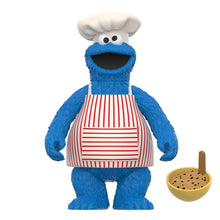 Load image into Gallery viewer, Super7 Sesame Street ReAction Figure - Chef Cookie Monster