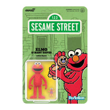 Load image into Gallery viewer, Super7 Sesame Street ReAction Figure - Elmo & Baby David