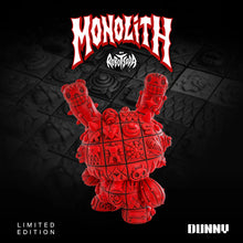 Load image into Gallery viewer, MONOLITH Dunny 8" Sculpted Vinyl Art Figure by ROBOT SODA - Sangre Edition (Limited to 150)