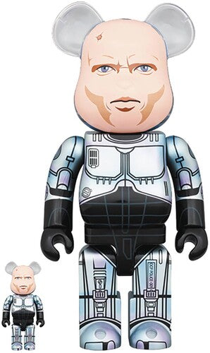 Bearbrick RoboCop Murphy Head Ver. 100% & 400% Set - US