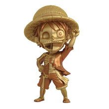 Load image into Gallery viewer, XXRAY PLUS ONE PIECE LUFFY TREASURE GOLD 8IN VINYL FIGURE