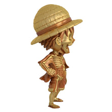 Load image into Gallery viewer, XXRAY PLUS ONE PIECE LUFFY TREASURE GOLD 8IN VINYL FIGURE