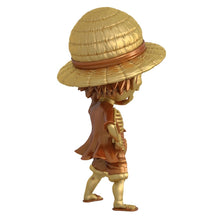 Load image into Gallery viewer, XXRAY PLUS ONE PIECE LUFFY TREASURE GOLD 8IN VINYL FIGURE