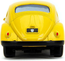 Load image into Gallery viewer, Jada Toys Hollywood Rides Transformers G1 VW Beetle Bumblebee 1/32 Die-Cast Vehicle