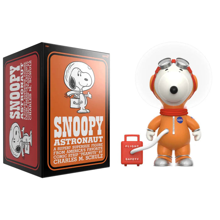 Peanuts SuperSize Vinyl Snoopy (Orange Spacesuit) – 3DRetro