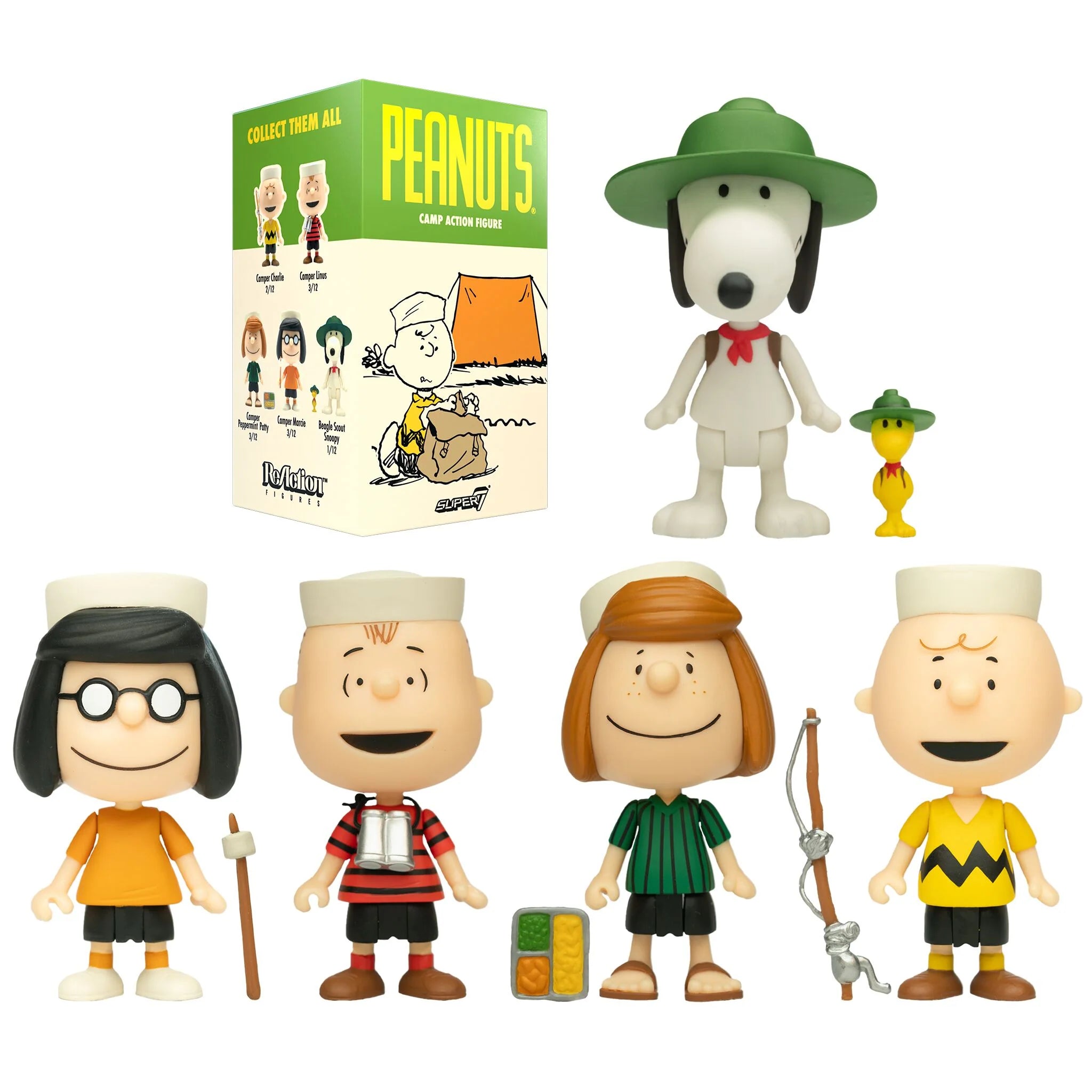 Super7 Peanuts Camp Figure Blind Box – 3DRetro