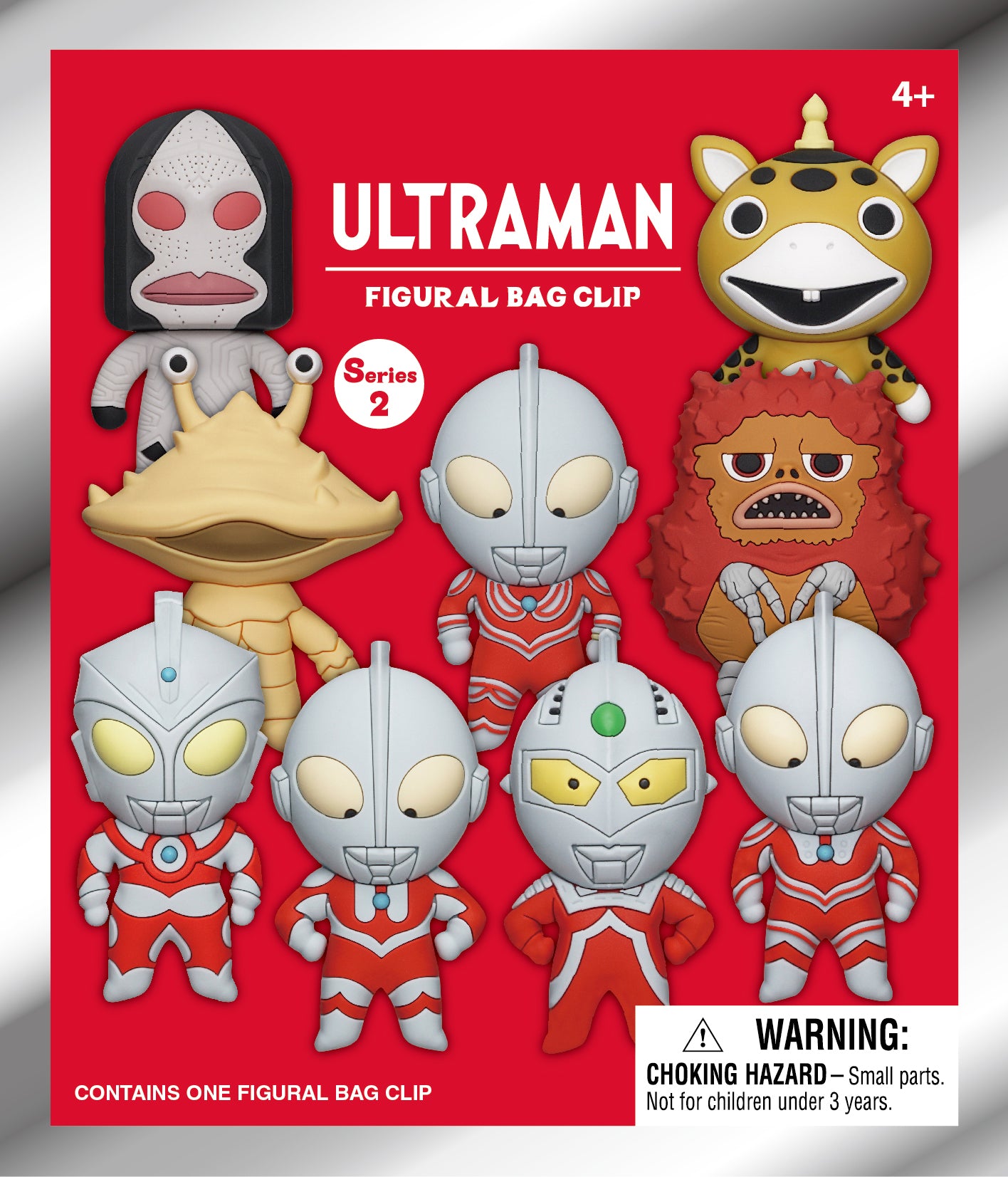 Ultraman Series 2 3D Foam Bag Clip Mystery Pack – 3DRetro
