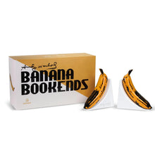Load image into Gallery viewer, Kidrobot x Andy Warhol Resin Banana Bookends - Yellow Edition