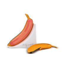 Load image into Gallery viewer, Kidrobot x Andy Warhol Resin Banana Bookends - Yellow Edition