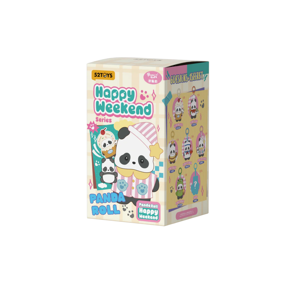 Panda Roll Happy Weekend Vinyl Plush Pendant Blind Box – 3DRetro