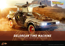 Load image into Gallery viewer, HOT TOYS BACK TO THE FUTURE PART III 1:6 SCALE DELOREAN TIME MACHINE COLLECTIBLE VEHICLE