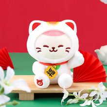 Load image into Gallery viewer, Kittiroll Lucky Cat Small Sitting Plush