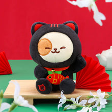 Load image into Gallery viewer, Puppiroll Lucky Cat Small Sitting Plush