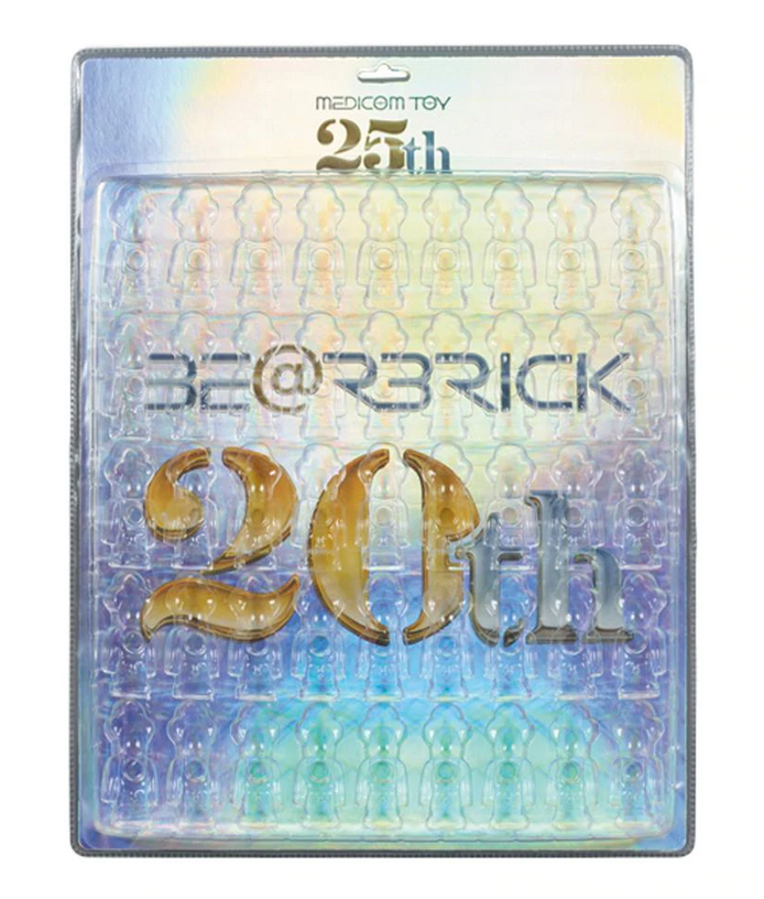 新品 BE@RBRICK DISPLAY BLISTER BOARD 8x3 MEDICOM BE@RBRICK x Sorayama – Display Blister Board 25th