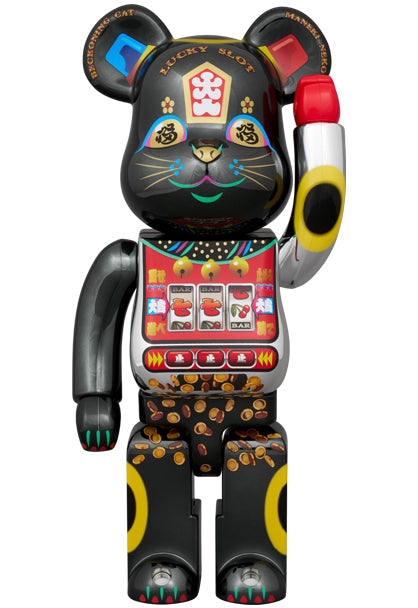 BE@RBRICK Lucky Cat Jackpot 400% – Release from DesignerCon 2024 Las Vegas