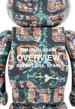 Load image into Gallery viewer, BE@RBRICK BENJAMIN GRANT OVERVIEW BARCELONA 1000%
