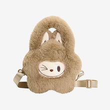 Load image into Gallery viewer, THE MONSTERS Labubu Classic Series-Plush Flower Bag (Brown)

