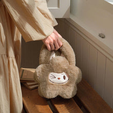 Load image into Gallery viewer, THE MONSTERS Labubu Classic Series-Plush Flower Bag (Brown)
