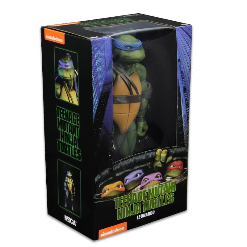 NECA Teenage Mutant Ninja Turtles (1990 Movie) – 1/4 Scale Figure – Leonardo