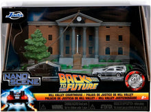 Load image into Gallery viewer, Back to the Future Hill Valley Courthouse - Nano Scene Diecast Model Car by Jada Toys
